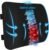 Lumbar Support Pillow for Office Chair Back Support – Memory Foam Lumbar Pillow for Car or Gaming Chair, Ergonomic Back Cushion with Adjustable Strap for Long-Hour Sitting (Black)