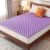 3 Inch Egg Crate Mattress Topper Queen, Gel Infused Memory Foam Mattress Topper for Pressure Relief, Breathable Mattress Pad Bed Topper in a Box, CertiPUR-US Certified, Purple, 60″×80″