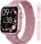 Smart Watch for Women Men Fitness: Smartwatch for iPhone Android with SpO2 Blood Oxygen/Heart Rate Monitor, Sleep Tracking, Bluetooth Calls , 120+ Sports Modes, IP68, 2 Bands 30-Day Battery Life