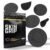 Skin Grip Adhesive Patches Compatible with Dexcom G7 & Stelo CGM – Waterproof & Sweatproof Cover for Continuous Glucose Monitor Sensor, Stays Secure for 10-15 Days – 20 Pack, Black