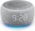 Buffbee Alarm Clock with Sound Machine for Bedrooms – 2-in-1 White Noise Machine for Sleep, Gentle Wake-Up with Soft Alarm Sounds, Ambient Night Light, Plug-in, Sleep Better, Wake Gently