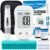 Blood Glucose Monitor Kit, 100 Glucometer Strips，1 Blood Glucose Meter, 1 Lancing Device, Diabetes Testing Kit，Glucometer for Home Use