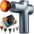 LEERCON Massage Gun with Heat, Deep Tissue Back Massager for Pain Relief, Mini Muscle Percussion Massage Gun, Birthday Gifts for Men Women Dad Home, Office & Travel, Blue