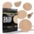 Skin Grip Adhesive Patches Compatible with Dexcom G7 & Stelo CGM – Waterproof & Sweatproof Cover for Continuous Glucose Monitor Sensor, Stays Secure for 10-15 Days – 20 Pack, Tan