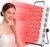 AearKing Red Light Therapy for Face and Body, 660nm & 850nm Near Infrared Red Light Therapy Panel with Adjustable Stand, Portable Dual Chip LED Red Light Therapy Lamp with Timer & 5 Brightness Levels