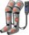 Air Compression Leg Massager with Heat : Leg Massager for Circulation and Pain Relief – Sequential Compression Boots with 9 Intensity, 4 Modes, 3 Heating, Vibration, for Men Women