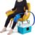 PhysioNatural Cold Therapy Ice Machine for Knee Surgery Recovery – Programmable Continuous Cryotherapy System with Adjustable Knee Pad for Post-Op Swelling, Sprains & Injuries