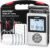 AUVON Rechargeable Digital TENS Unit Muscle Stimulator with 600 mAh Battery, TENS Machine with 8 Customizable Modes, Electric Massager for Shoulder, Back Pain Relief, 6 TENS Pads, A Carry Case