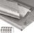 Faraday Fabric 43″ x 130″+ 236″L Tape, Military Grade Faraday Cloth for Shielding RFID, EMP, EMF, EMI, 5G, WiFi, Bluetooth, GPS, Prevents Radiation and electromagnetic Interference.